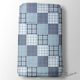 Wholesale Checks Printed Fabric in Surat